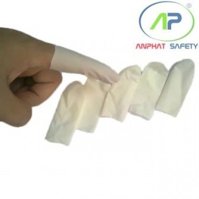 Bao tay ngón cắt, nhám, vàng ( không bột,CTĐ)